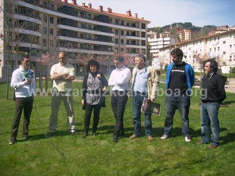 Arte-lorategiaren inaugurazioa