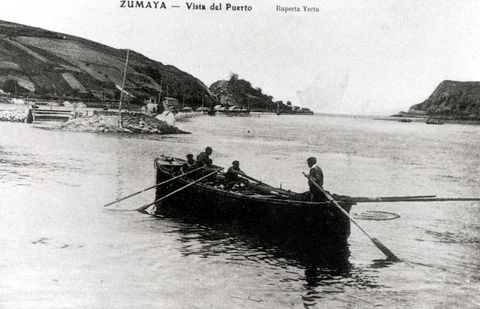Zumaya. Vista del Puerto