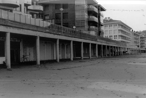 Temporal en Zarautz