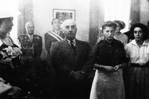 Visita de Francisco Franco a Zarautz