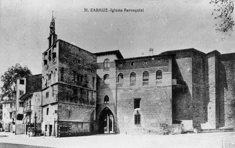 Parroquia de Santa María La Real de Zarautz.